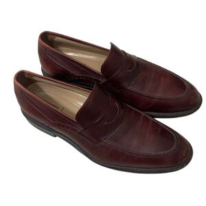 Johnston and Murphy Men's Penny Loafers. Genuine, Sheepskin size 10